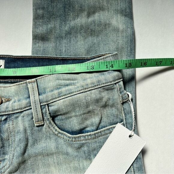 Wildfox Carmen Low Rise Distressed Light Blue Skinny Jeans Size 26 NWT - Picture 5 of 9